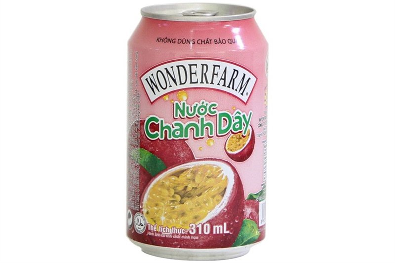 Nước uống Chanh Dây Wonderfarm 320ml
