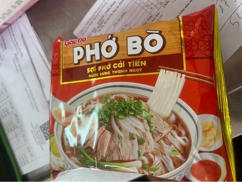 Phở bò Gấu Đỏ (Thùng 30 gói)