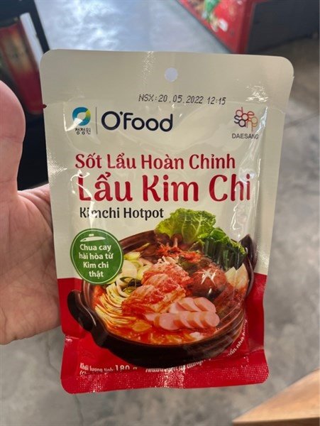 Sốt lẩu kim Chi