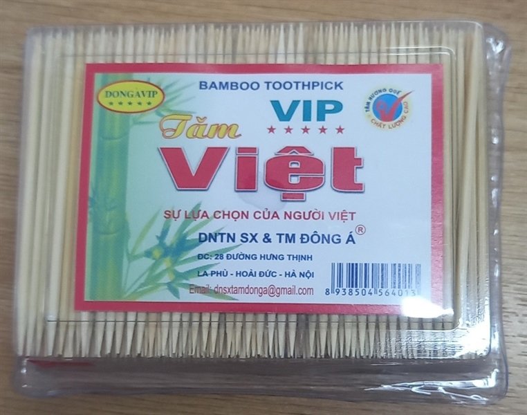 Tăm giang xuất khẩu loại 1 hộp