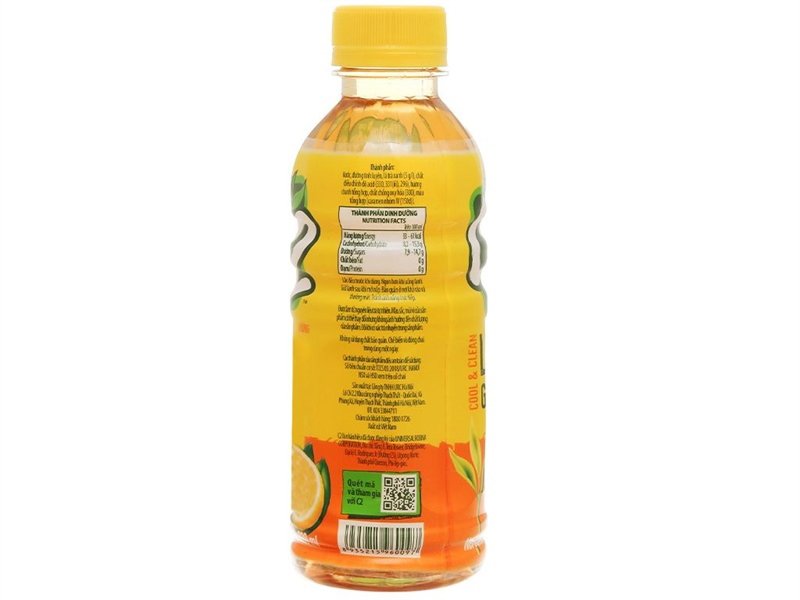 Trà xanh C2 Hương chanh 230ml (chai)