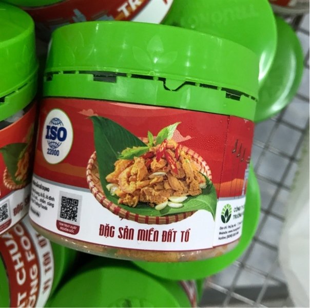 Thịt chua sạch Trường Foods vị tỏi ớt KLT 180g (Hộp)