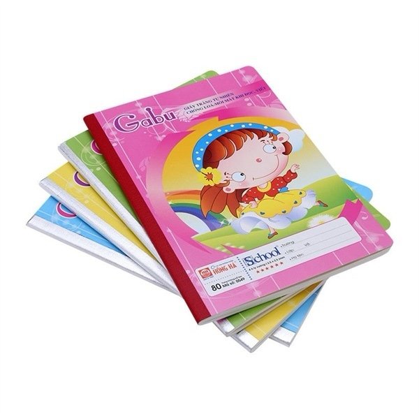 Vở 4 ô ly Hồng Hà school gabu 0549 80 Trang (Quyển)