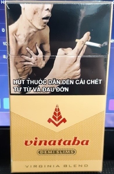 THUỐC LÁ VINATABA DEMI SLIMS 10 BAO/ CÂY
