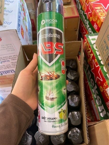 XỊT MUỖI ABS HUONG CHANH