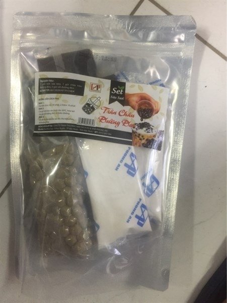 SÉT TRÀ SỮA CHÂN CHÂU ĐƯỜNG ĐEN