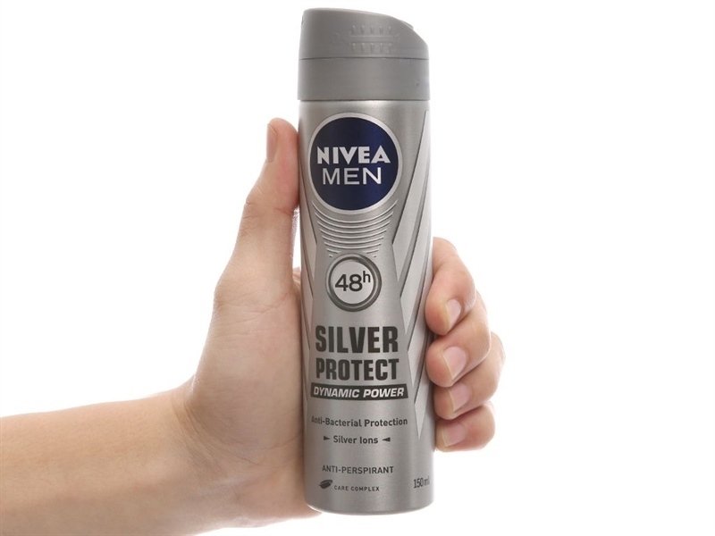 Xịt ngăn mùi Nivea Men silver protect 150ml