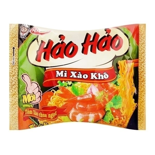 Mì Hảo Hảo Xào Khô Tôm Chua Ngọt 74Gr (thùng 30 gói)