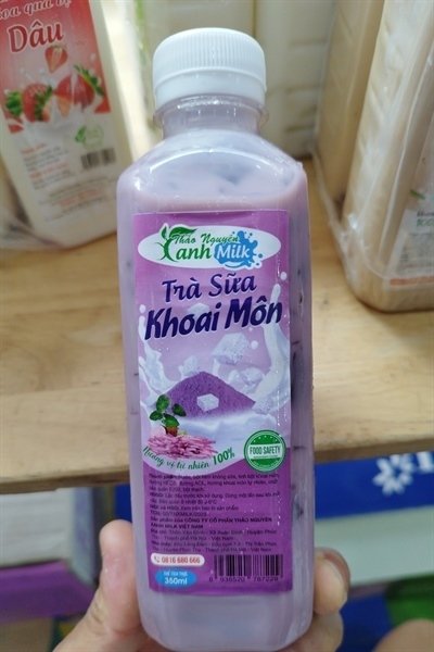 TRà sữa khoai môn