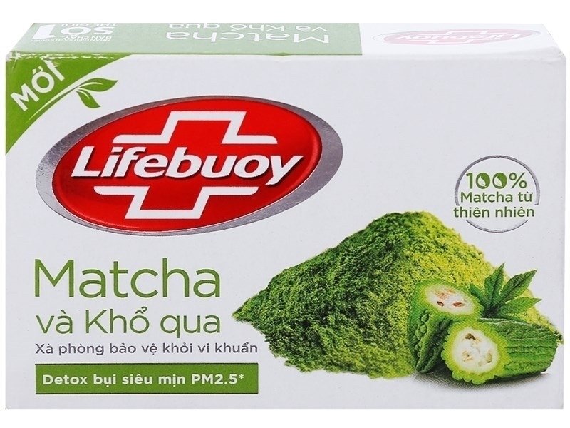 Xà Bông Cục Lifebuoy Matcha & Khổ Qua 90G (bánh)