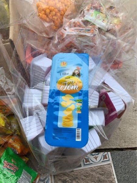 Snack tôm