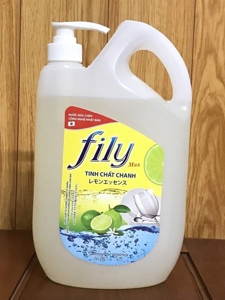 Nước rửa chén Fily Hương chanh (Chai)