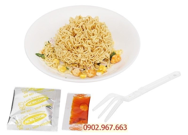 Mì ly Acecook dành cho bé Doraemon vị hải sản chua ngọt (Thùng 12 cốc)