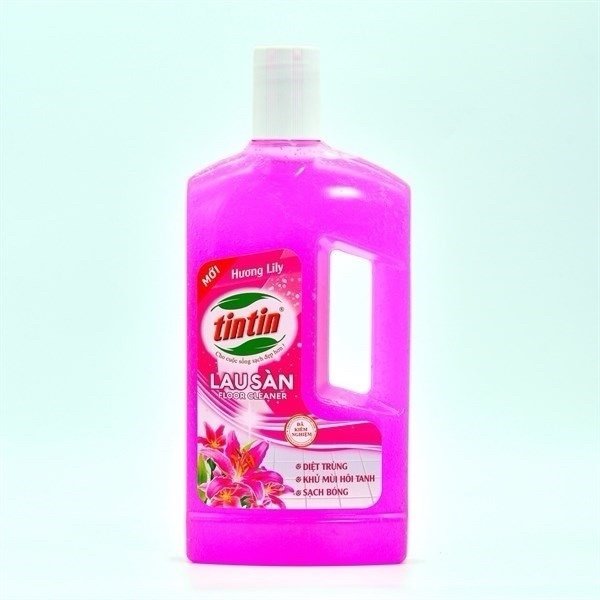 Tintin lau sàn gel bọt 1000ML hương ly