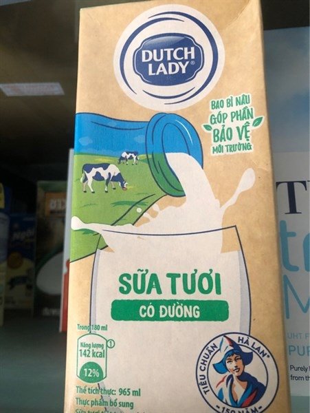 Sữa Hộp Dutch Lady Có Đường 965Ml (Hộp)
