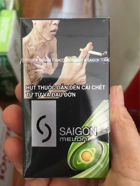 THUỐC LÁ SÀI GÒN BẤM VỊ DƯA GANG (Bao)