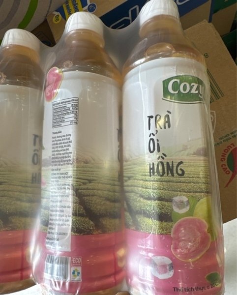 TRÀ COZY ỔI HỒNG 455ml (chai)