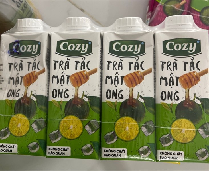 Trà Cozy Tắc Mật Ong 225Ml (hộp)