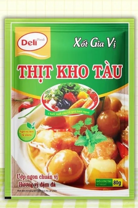 Xốt gia vị Thịt kho tàu Deli (Gói)