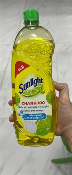 Nước Rửa Chén Sunlight Chanh 100 Chai 750G (Thùng)