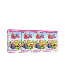 Sữa Vinamilk ADM Hương Dâu Lốc 4 Hộp 110Ml (lốc)