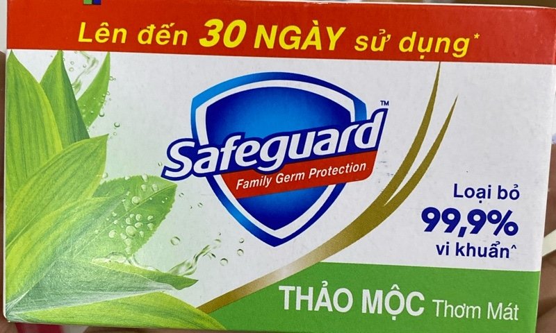 Xà bông Safeguard thảo mộc thơm MÁT135G