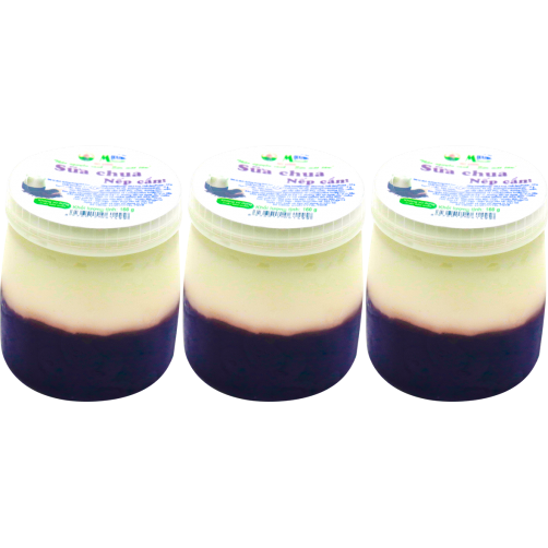 Sữa chua nếp cẩm thảo nguyên xanh 160g