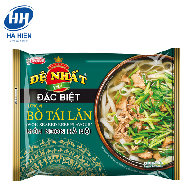 PHỞ ĐỆ NHẤT ĐẶC BIỆT BÒ TÁI LĂN - 68G (thùng)