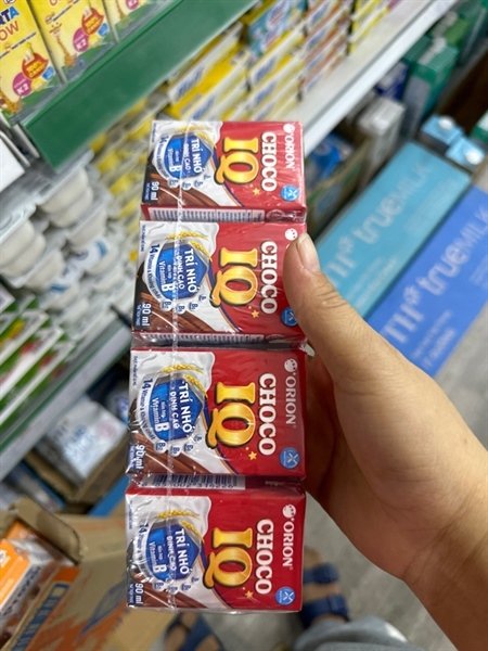 Sữa iq 110 ml orion (lốc)