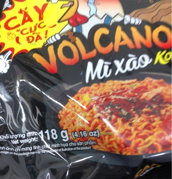 Mỳ xào Koreno vị gà phomai 118g 24/gói (Thùng 24 gói)