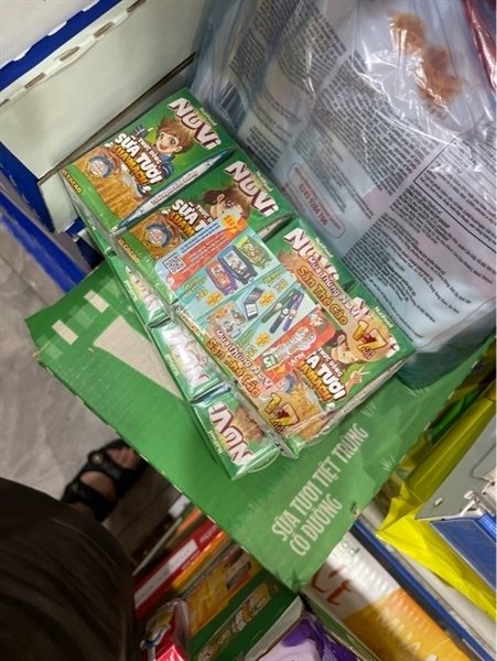 Sữa tươi Nuvi lúa mạch 110ml