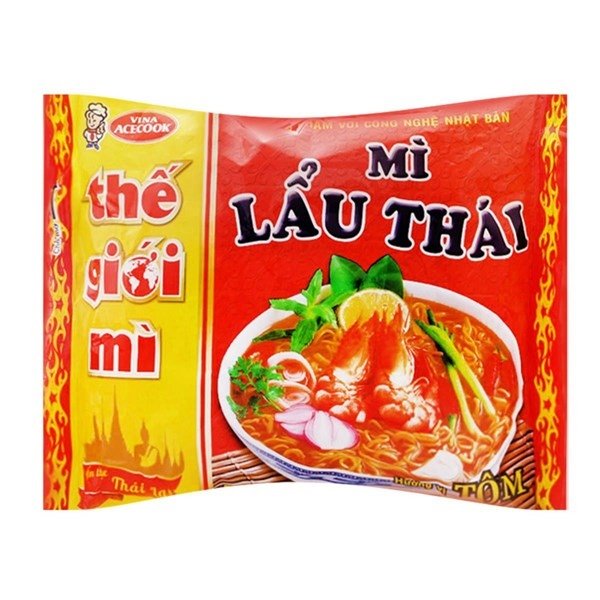 Mì Lẩu Thái Koreno Hương Vị Chua Cay 74G *20 Gói (Thùng)