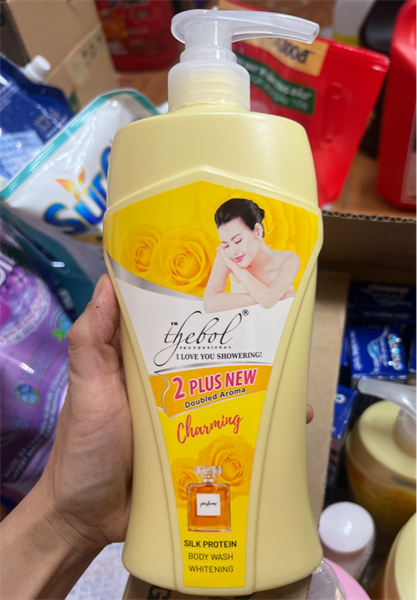 THEBOL ST THẢO DƯỢC SILK PROTEIN HOA HỒNG KHƯƠNG HOÀNG NƯỚC HOA PHÁP 650G