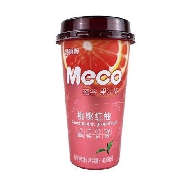 Trà MECO vị Bưởi đào 400ml (cốc)