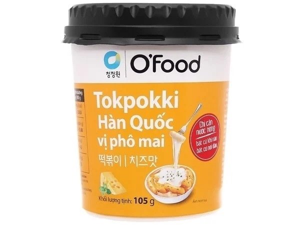 Tokppokki Hàn Quốc Vị Phô Mai O'Food 105G (Gói)