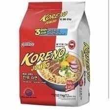 Mì Koreno 100G Jumbo Vị Bò Cay 10 Gói (100) (Thùng)