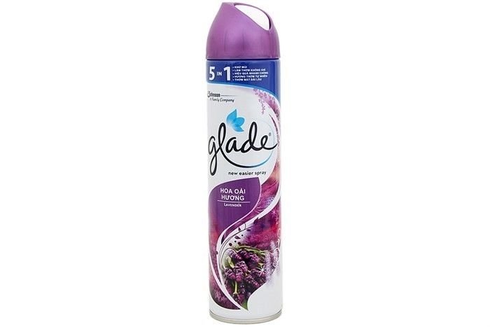 Xịt phòng Glade 5 trong 1 Hương hoa Oải Hương 280ml (Chai)