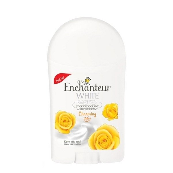 SÁP KHỬ MÙI HƯƠNG NƯỚC HOA ENCHANTEUR CHARMING 40g (Bộ 4 chai)