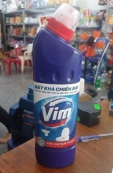 Vim Nước Tẩy Bồn Cầu Nhà Tắm 500ML (chai)