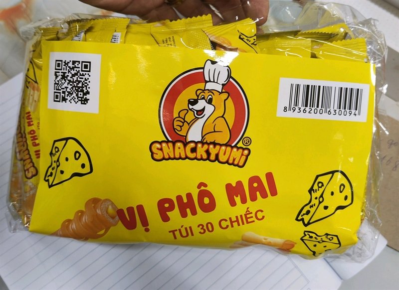 Snackkyyumi vị phô mai 17g (gói)