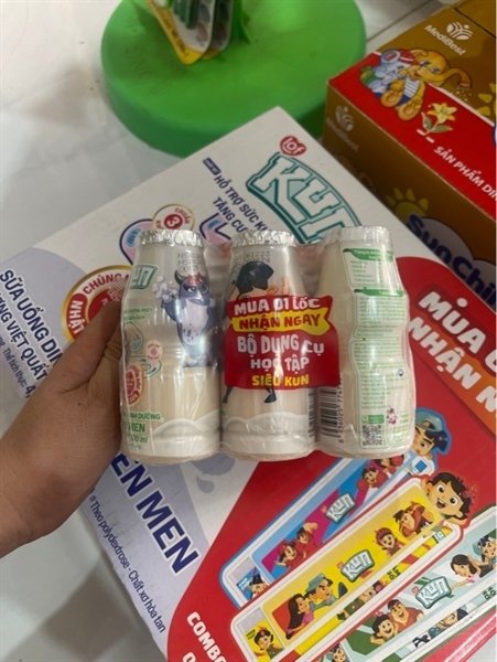 SỮA UỐNG DINH DƯỠNG LÊN MEN KUN 100ML lốc 6c (Lốc)