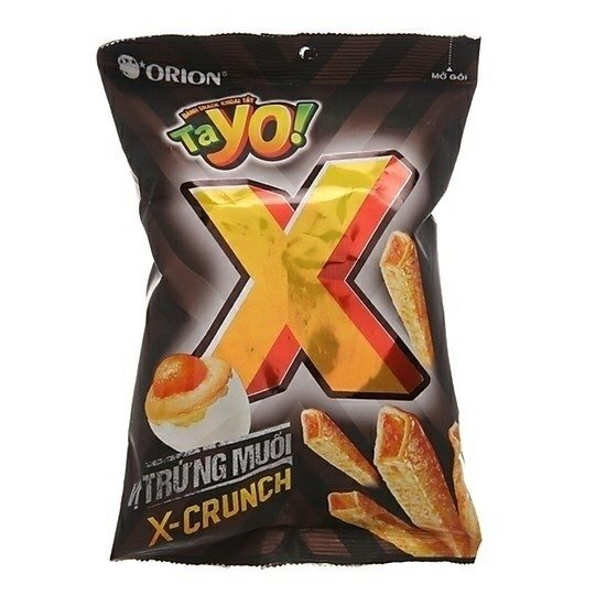 SNACK KHOAI TÂY TAYO X ORION VỊ TRỨNG MUỐI 28G (Gói)