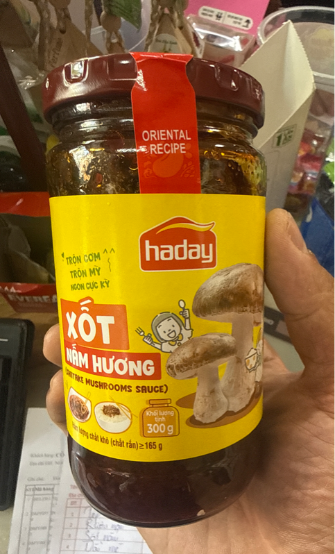 Xốt nấm hương Haday 300g (chai)
