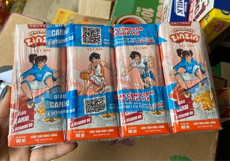 SỮA ZINZIN VỊ CAM 180ML (loc)