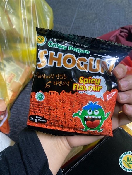 Mỳ trẻ em shogun cay