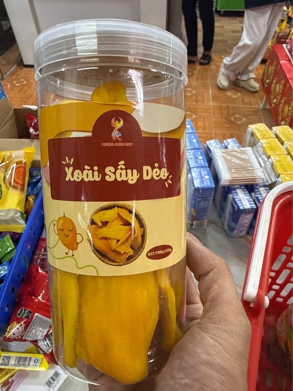 Xoài sấy dẻo Phượng Hoàng Nust 500g (Hộp)