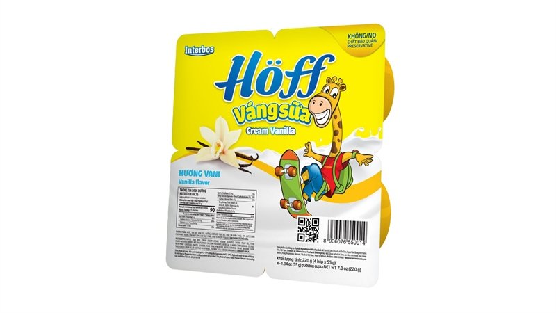 Váng Sữa Hương Vanilla Höff 220G (Thùng)