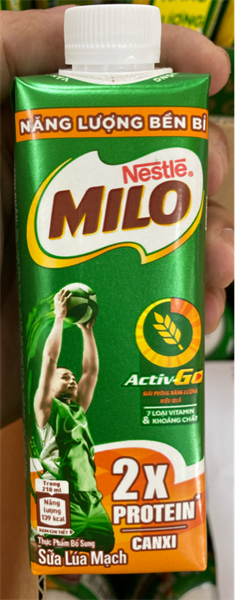 Sữa Milo 210Ml (Hộp)