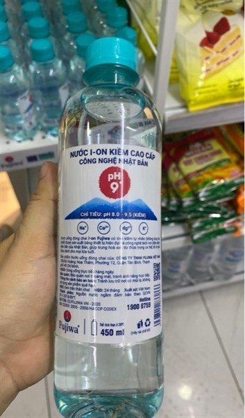 Nước ion kiềm cao cấp Fujiwa 450ml (thùng)