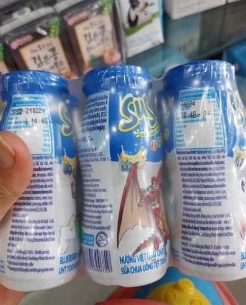 SCU TT hương việt quất chuối Vinamilk Susu Chai 80ml (chai)